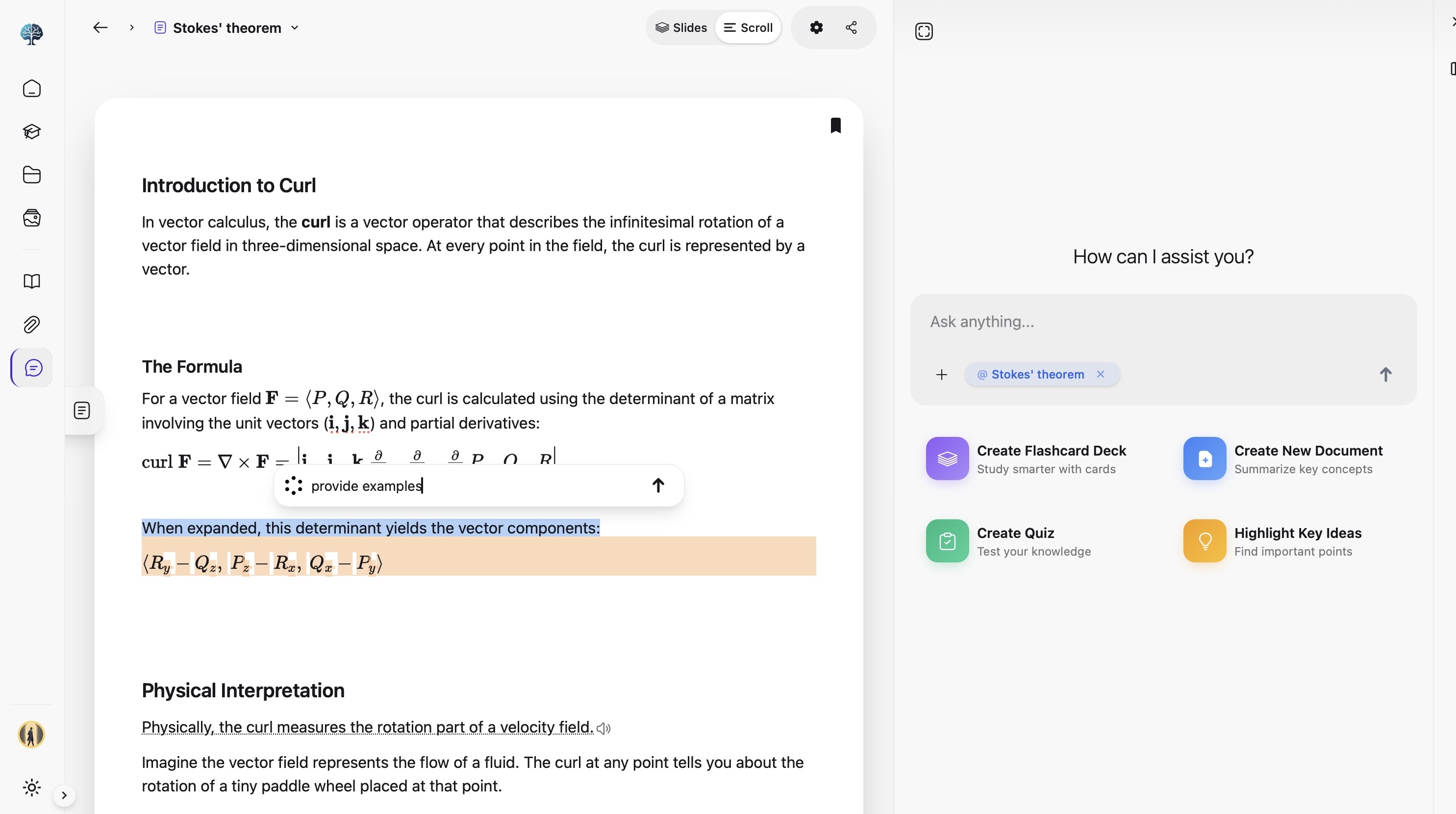CleverPrep Interface